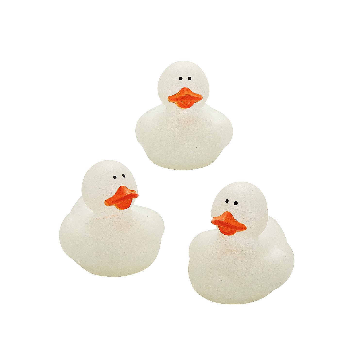 Amazon.com: Fun Express Glow-in-The-Dark Rubber Ducks - 12 Pc