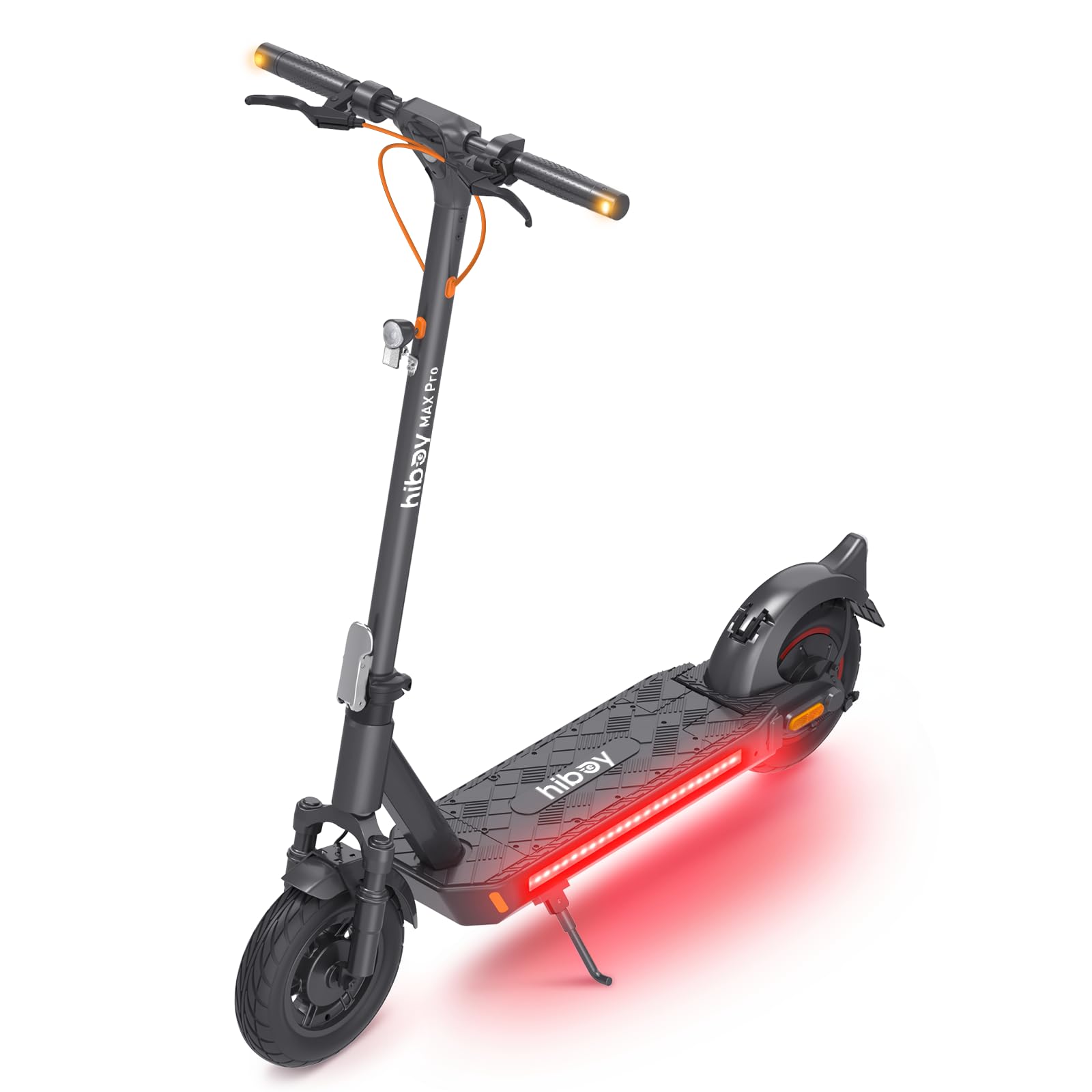 Hiboy Max Pro Trottinette Électrique Adulte, Moteur Bosch 500W (Pic 700W), Autonomie Jusqu'à 75KM, Batterie 48V 14.5Ah, Pneus Gonflables 11", Double Suspension et Système de Freinage, Vitesse 25KM/H