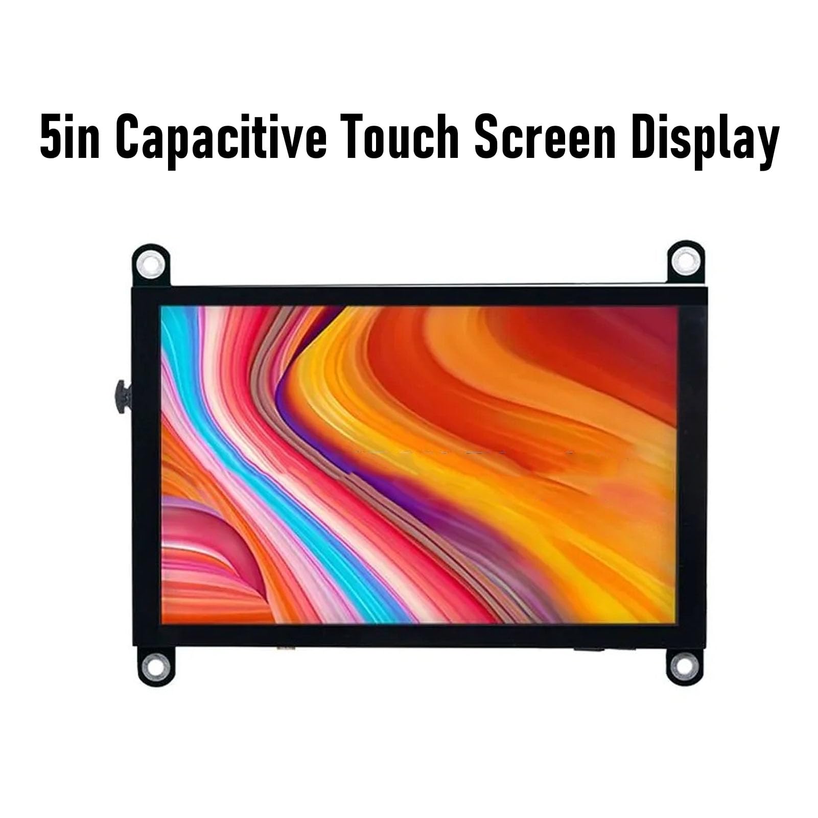 5-calowy Ekran Dotykowy LCD HDMI, Pojemnościowy Ekran IPS 800x480 dla Pi 4B, Nano, Ubuntu, Dodatkowy Monitor PC, Nie Wymaga Sterownika