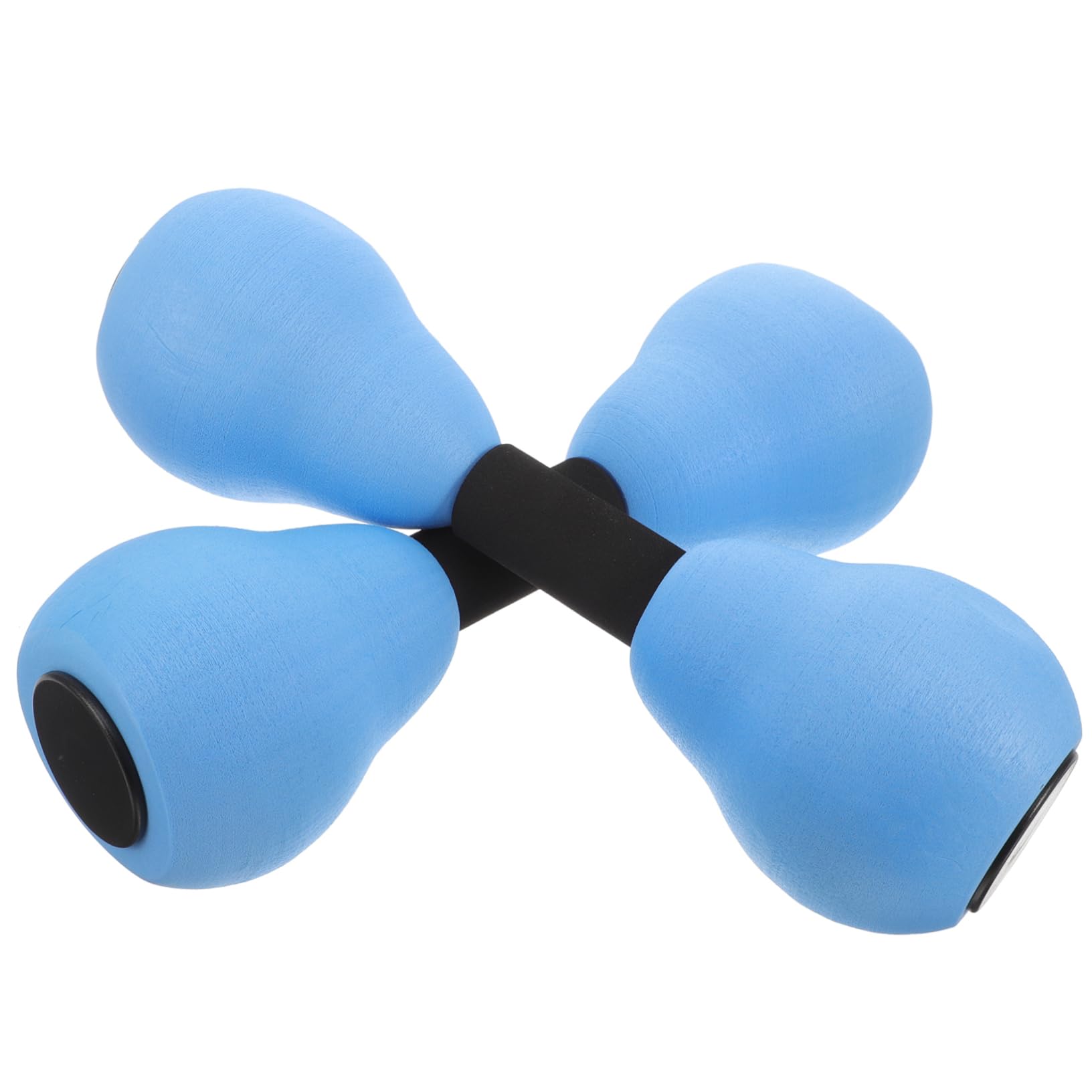 BCOATH 1Pair Water Dumbbells Portable Pool Weight Training for Aquatic Aerobics Eva for Low Impact Workouts for Women