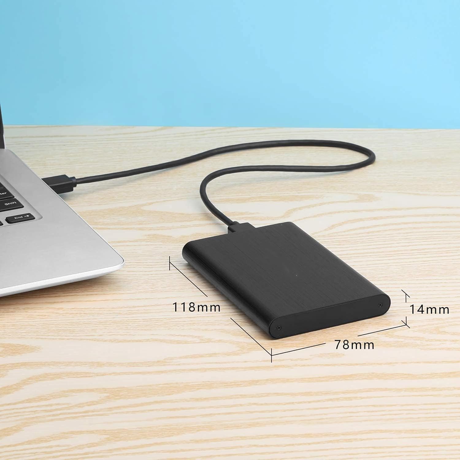 Portable 500GB External Hard Drive - USB 3.0 -4