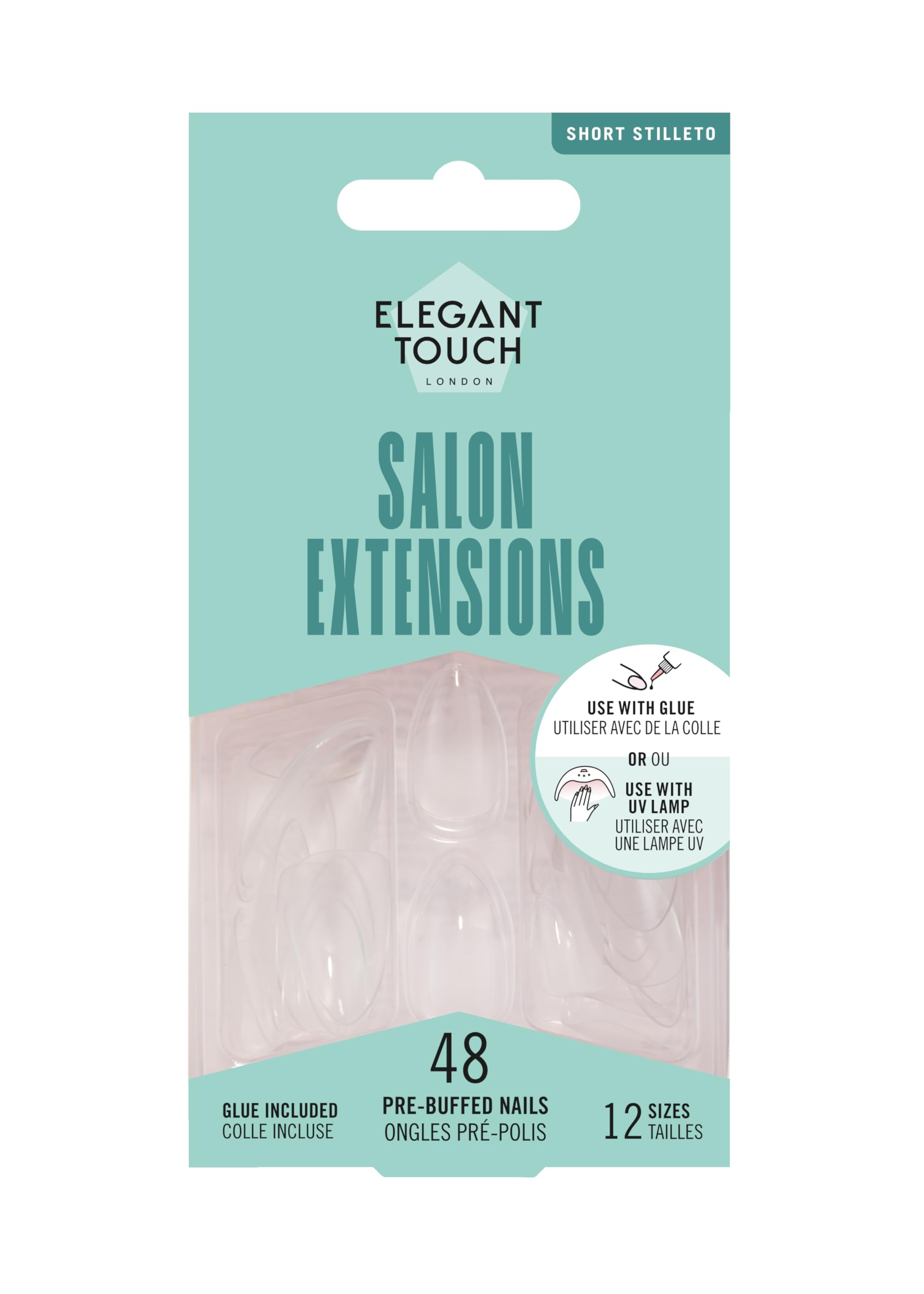 Eylure Elegant Touch Salon Extensions Short Stiletto