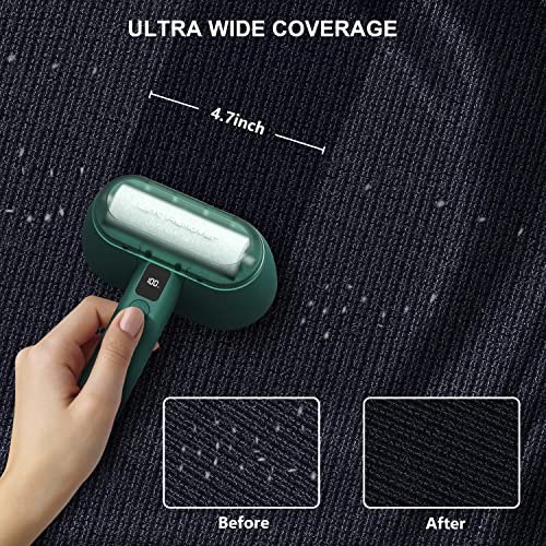 Fabric Shaver,Rechargeable Commercial Lint Remover With Led Display, High-Perf Lint Shaver With 4 Blades,Large Sweater Shaver To Remove Pilling For Fuzz And Pill From Clothes,Furniture,Couch… #TOP3