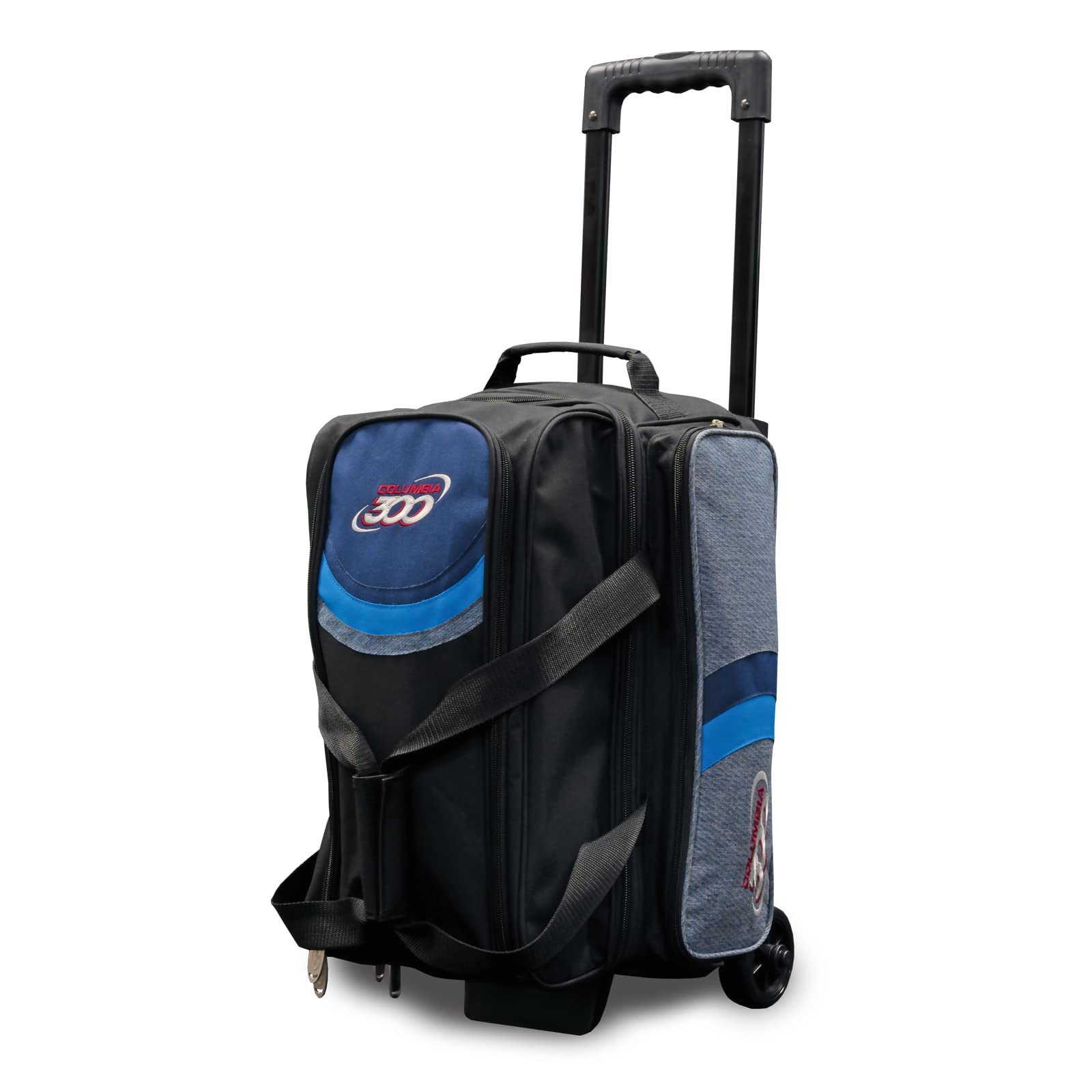 Columbia 300 Boss Double Roller Bowling Bag (Blue)