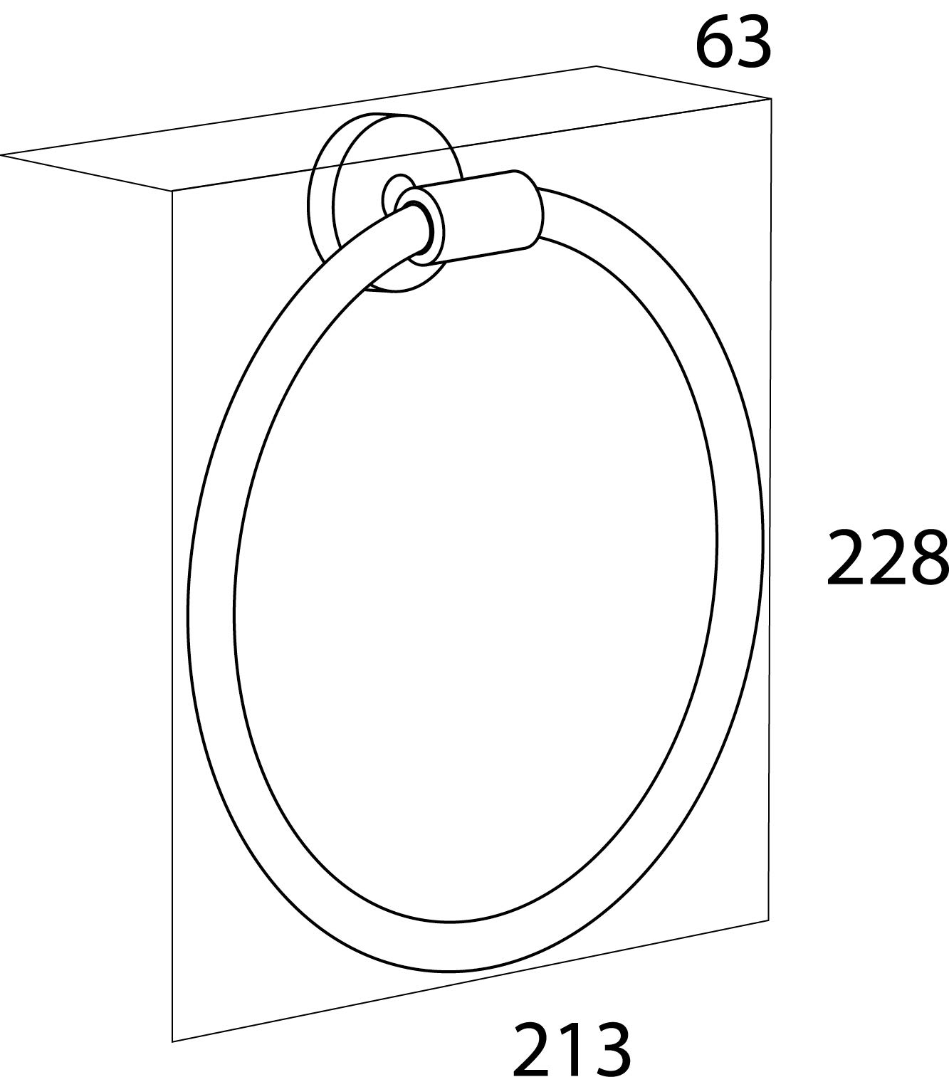 Set Bagno Hibiscus Gedy - Colonna Portarotolo E Scopino In MetalloCromato, Design Moderno - Foto 8