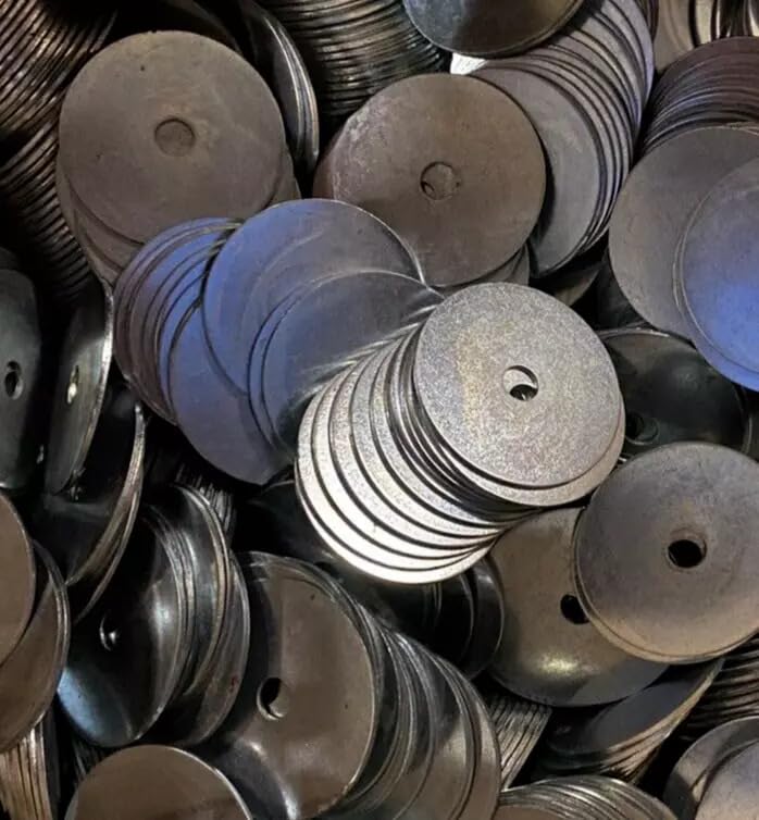 1kg of M8 x 50 Zinc Penny Fender Large Washers (50 Pieces)
