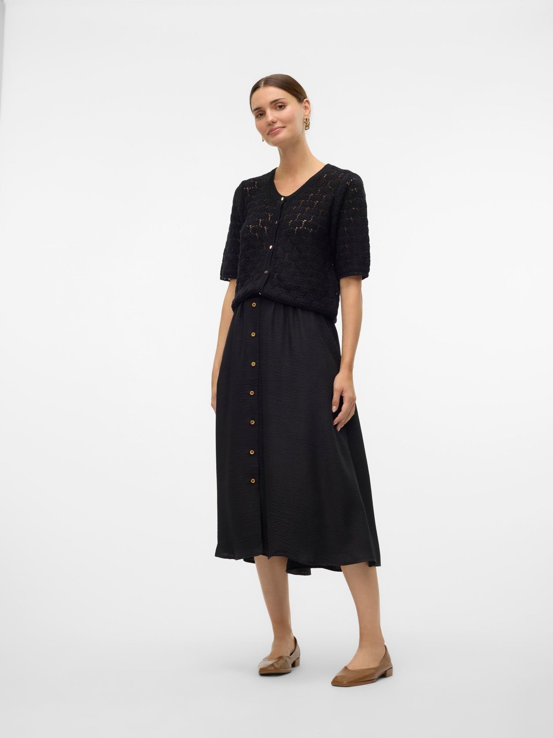 VERO MODA Skirt VMMELANEY High Waist Long Skirt