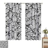Opción de cortinas perfecta para cualquiera que busque bloquear la luz del día, fácil de colgar con una barra de cortina estándar o decorativa.
