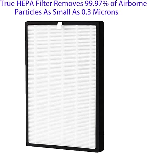 Miniatura 4 de Paquete de 2 filtros de repuesto BKJ-33 aptos para COLZER BKJ-33, filtro compuesto True HEPA 3 en 1