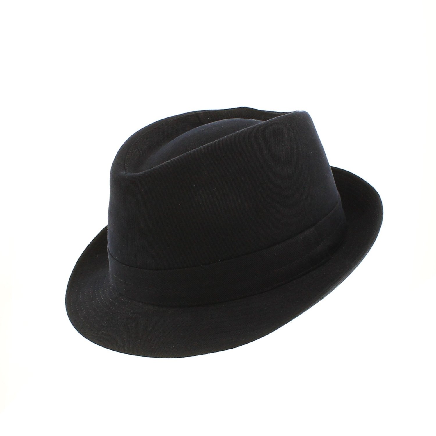 Alvito - Cappello Trilby con tesa stretta, in lino