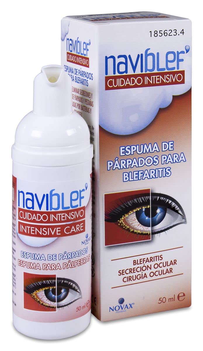 Naviblef Cuidado Intensivo Espuma para Secreciones Oculares 50 ml
