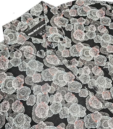 Image of Molokai Surf Button Down Slim Fit Hawaiian Short Sleeve Shirts