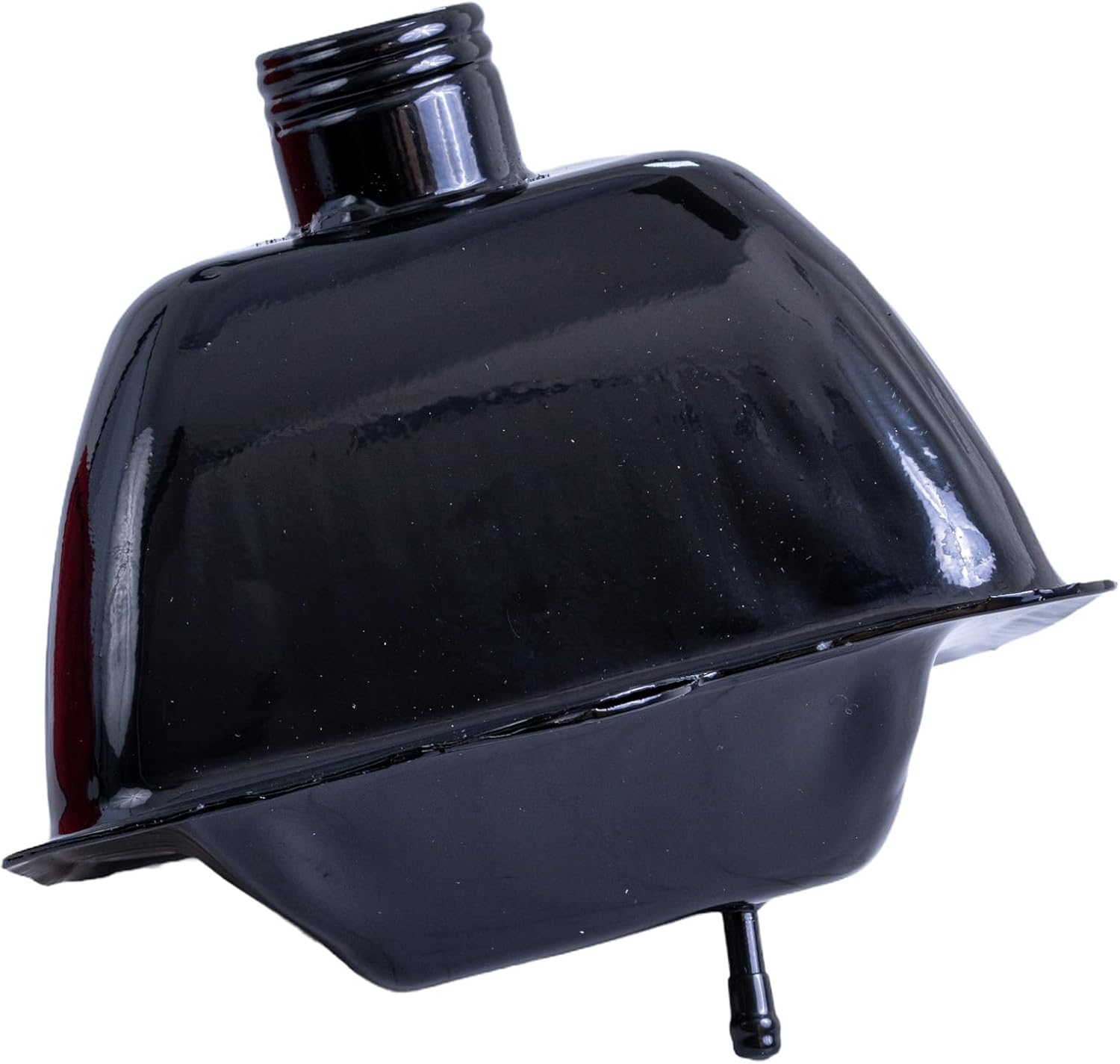 AlveyTech Metal Fuel Tank for the Coleman AT125-EX & UT ATVs - Replacement Black Finish Gas Storage Tanks , Fits 50cc to 150cc Range Vehicles, ATV Accessories