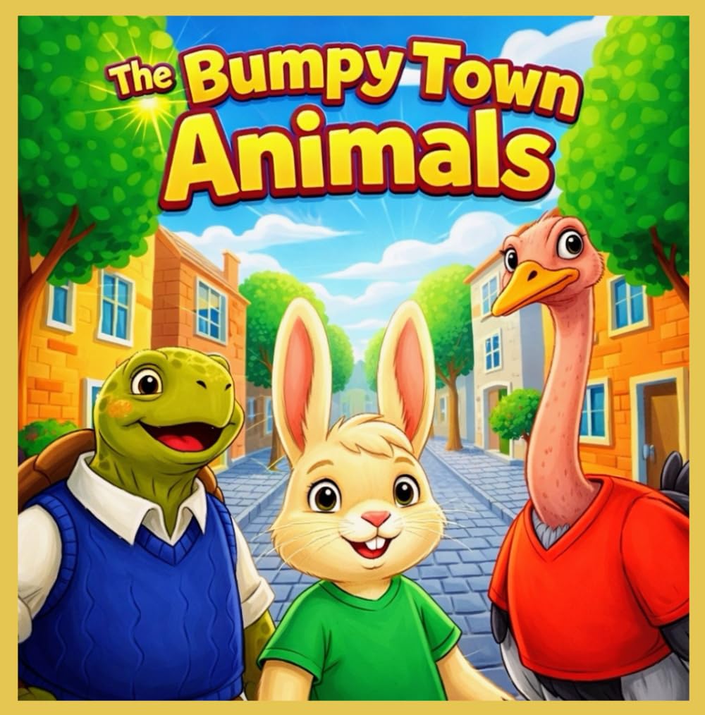 The Bumpy Town Animals: A Heartwarming Picture Book About Differences, Kindness, and Helping Each Other