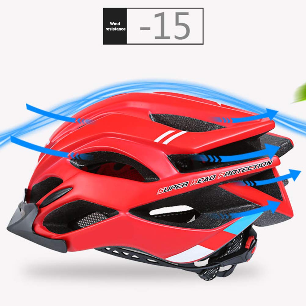 Casco da ciclismo di sicurezza, leggero, EPS PC, copertura per strada e