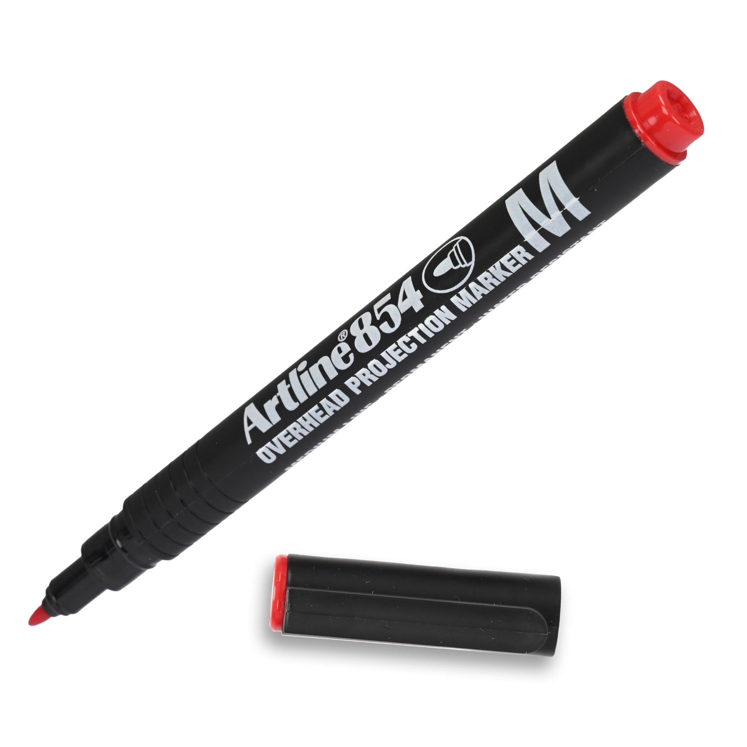 Artline 854 Polyester Fibre Tip Pen 1.0mm Medium Line, Pack of 4 pcs, Assorted Colors - ARMK854/4W