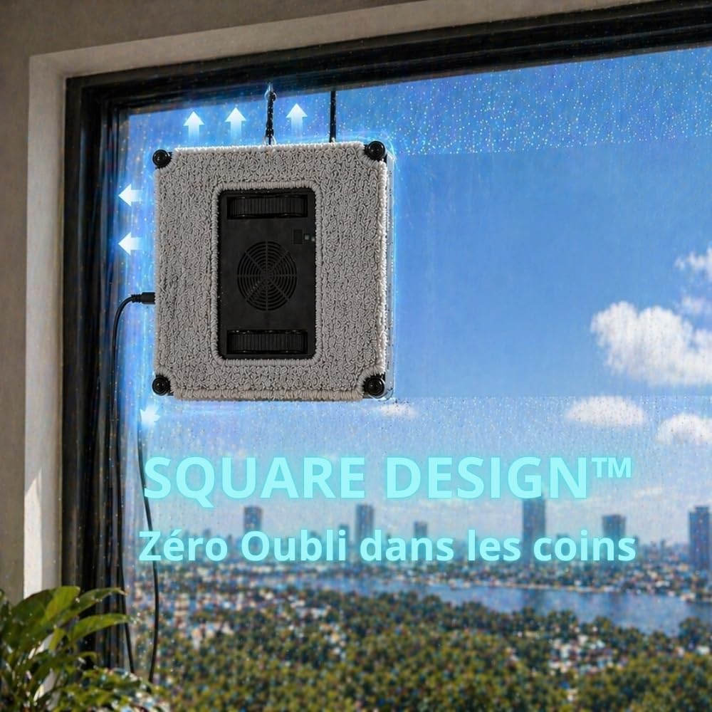 EZICLEAN Robot Lave-vitres Windobot S8 Ultra