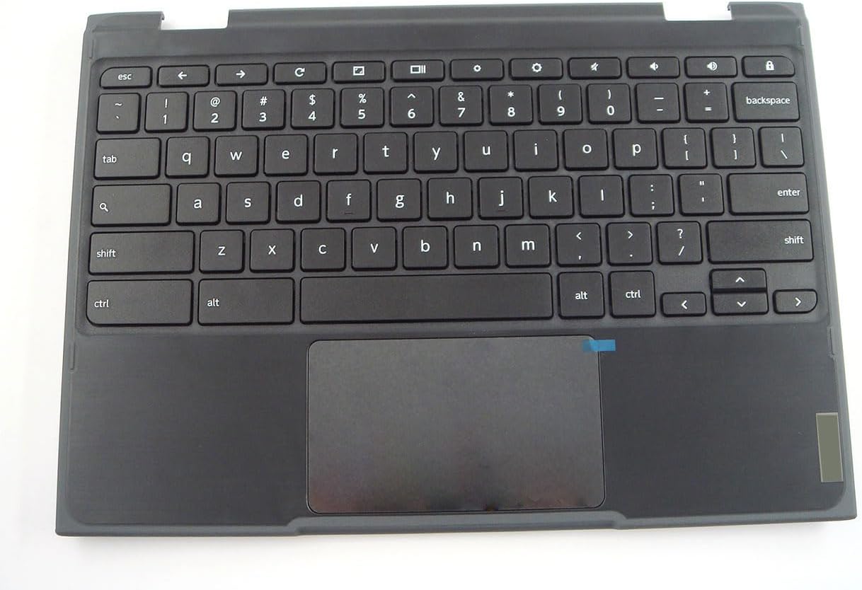 Parts for Lenovo 300e Chromebook 2th Gen 2 Palmrest US Keyboard Bezel Non-SPT 5CB0Z21541
