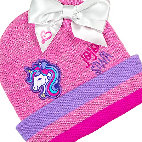 Nickelodeon JoJo Siwa Girls Hat and Glove Winter Set [4014]3