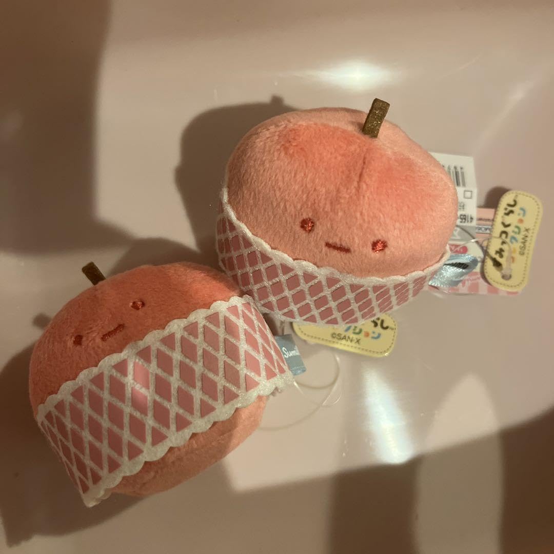 ゆう】②すみっこものてのりぬいぐるみすみっコマーケットりんご