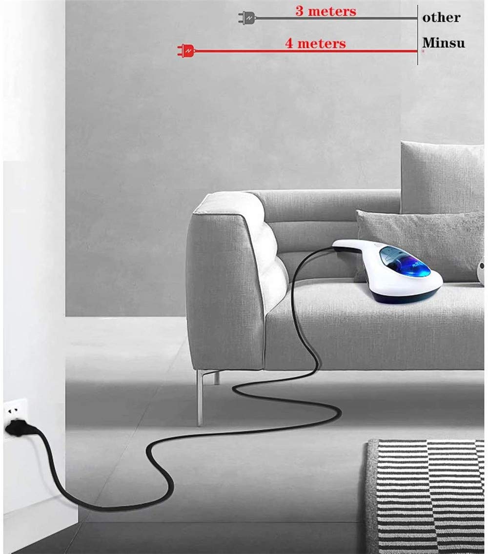 DYTWXG Aspirapolvere Anti Acari della Polvere, Design Portatile per la rimozione degli Acari della Polvere per Il Divano del Materasso del Letto di casa Aspirapolvere Anti Acari della Polvere