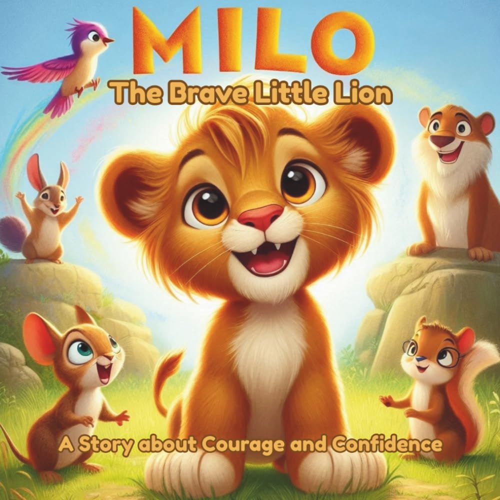 Milo the Brave Little Lion: A Story About Courage and Confidence