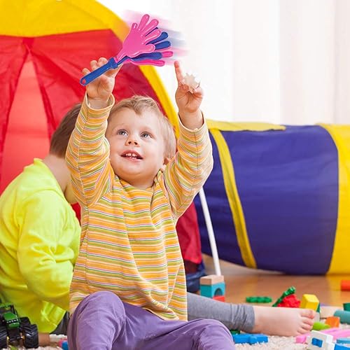 Miniatura 6 de ArtCreativity Empaquetadores de ruido de mano, 7.5 pulgadas surtidos de plástico para eventos deportivos, fiestas y conciertos, regalos de fiesta de