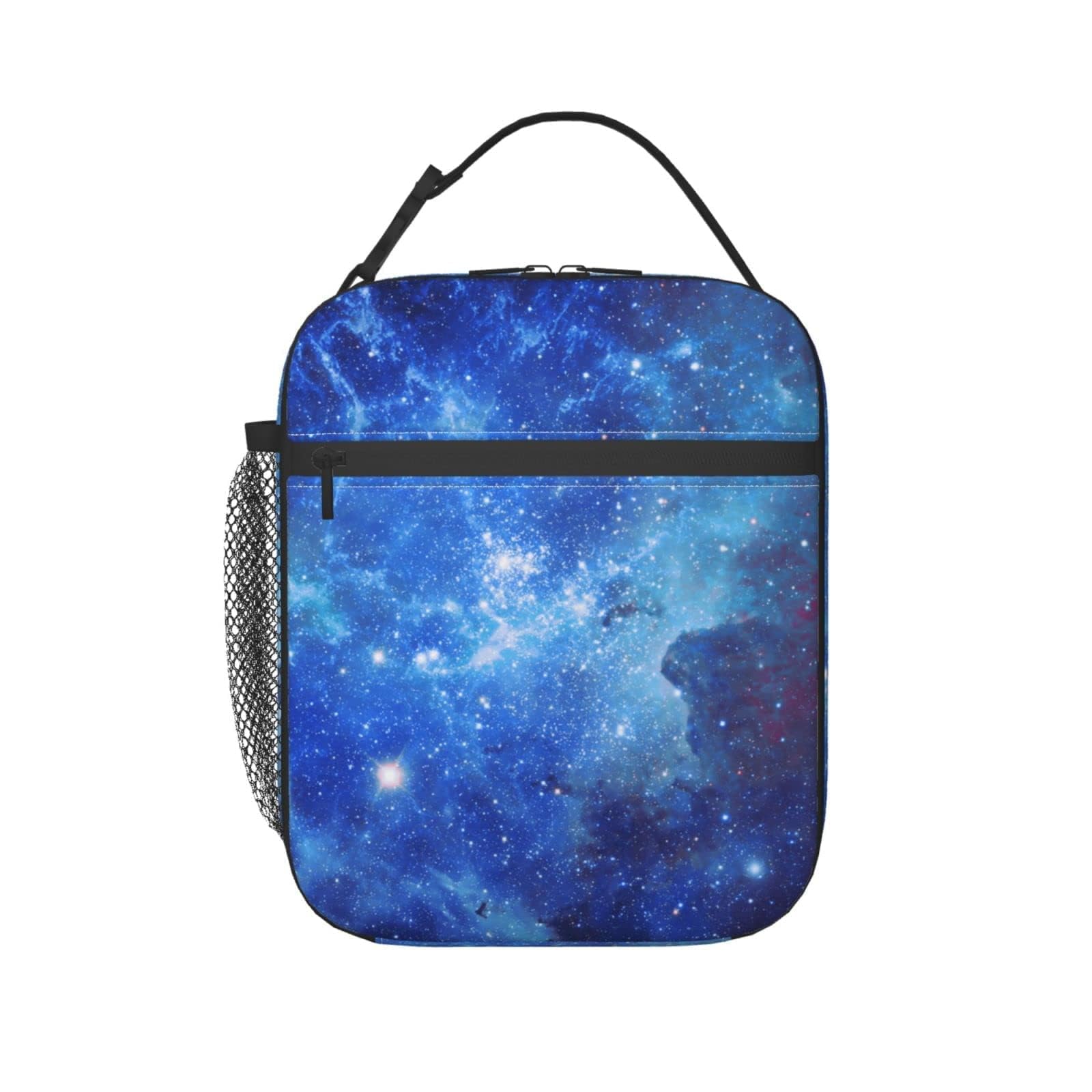 KUOAICY Galaxy Lunch Box Reusable Insulated Totes Lunch Bag Thermal Cooler For Boy Girls School Men Women Travel Beach Picnic