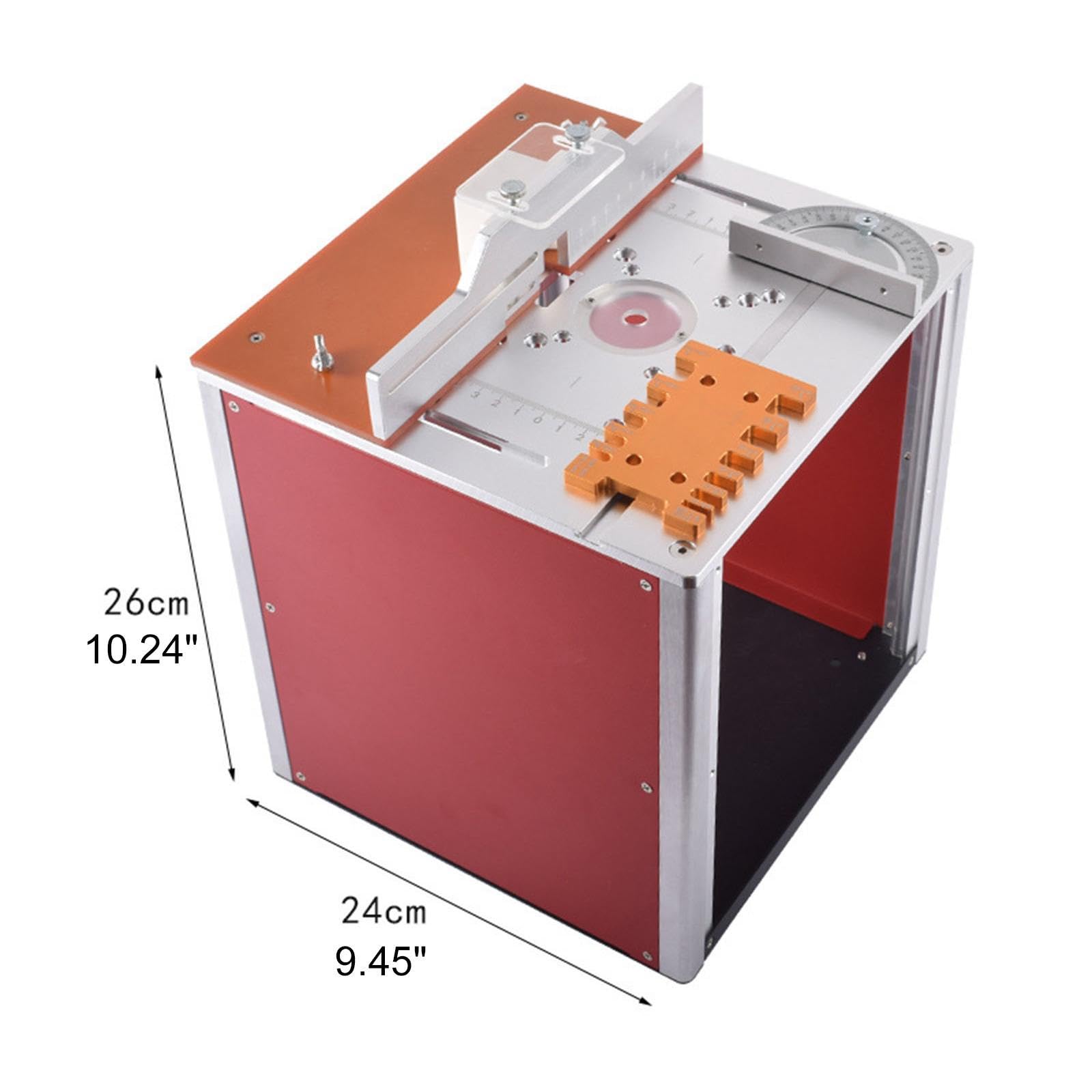 Placa de Mesa de Fresadora de Aluminio de Calidad para Trabajos de Carpintería de Precisión.