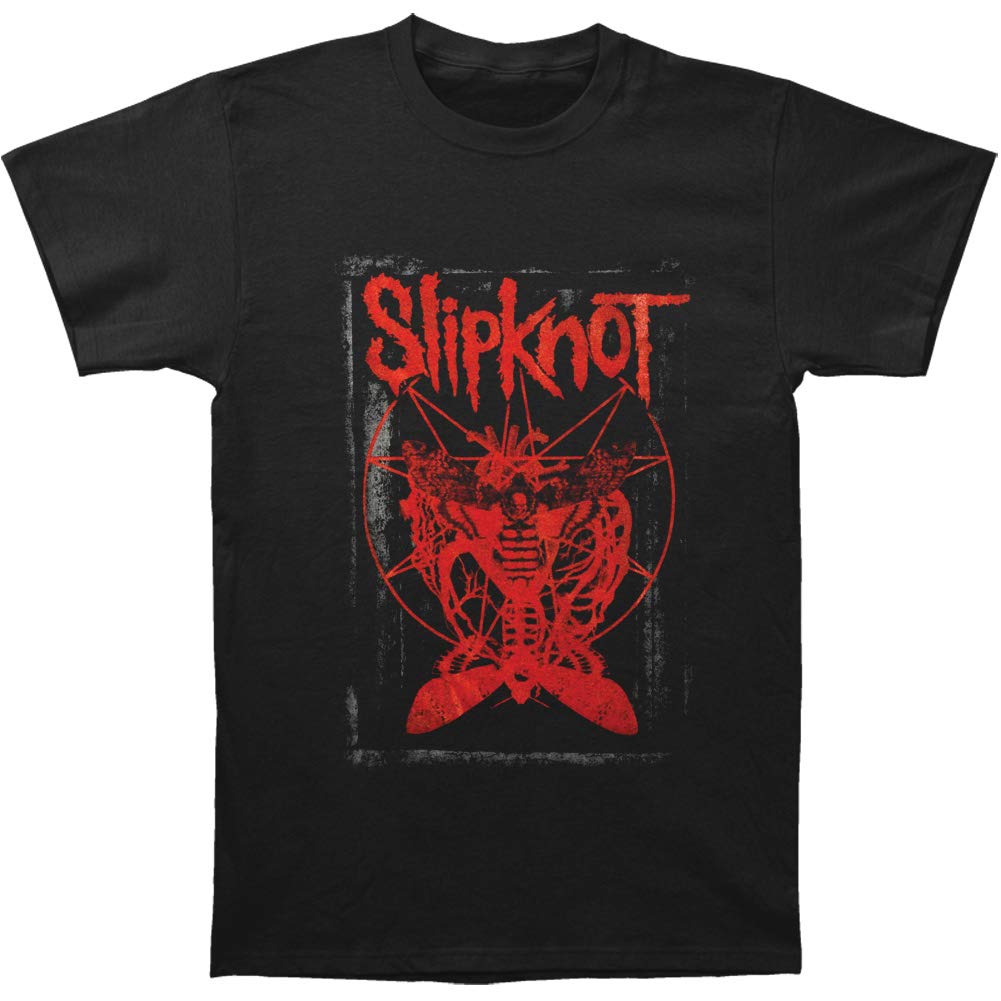 Slipknot Men's Dead Effect Short Sleeve T-Shirt, Black, Large