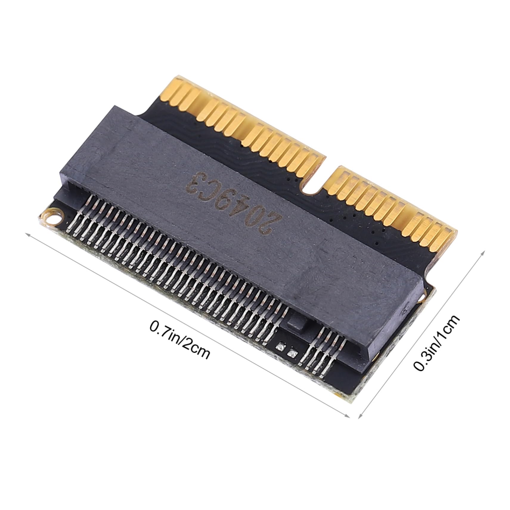 DIYEAH Ssd Card Adapter for Easy Install No Driver Needed Precision Craftsmanship Compatible Hard Drives for Upgrading Laptop Storage