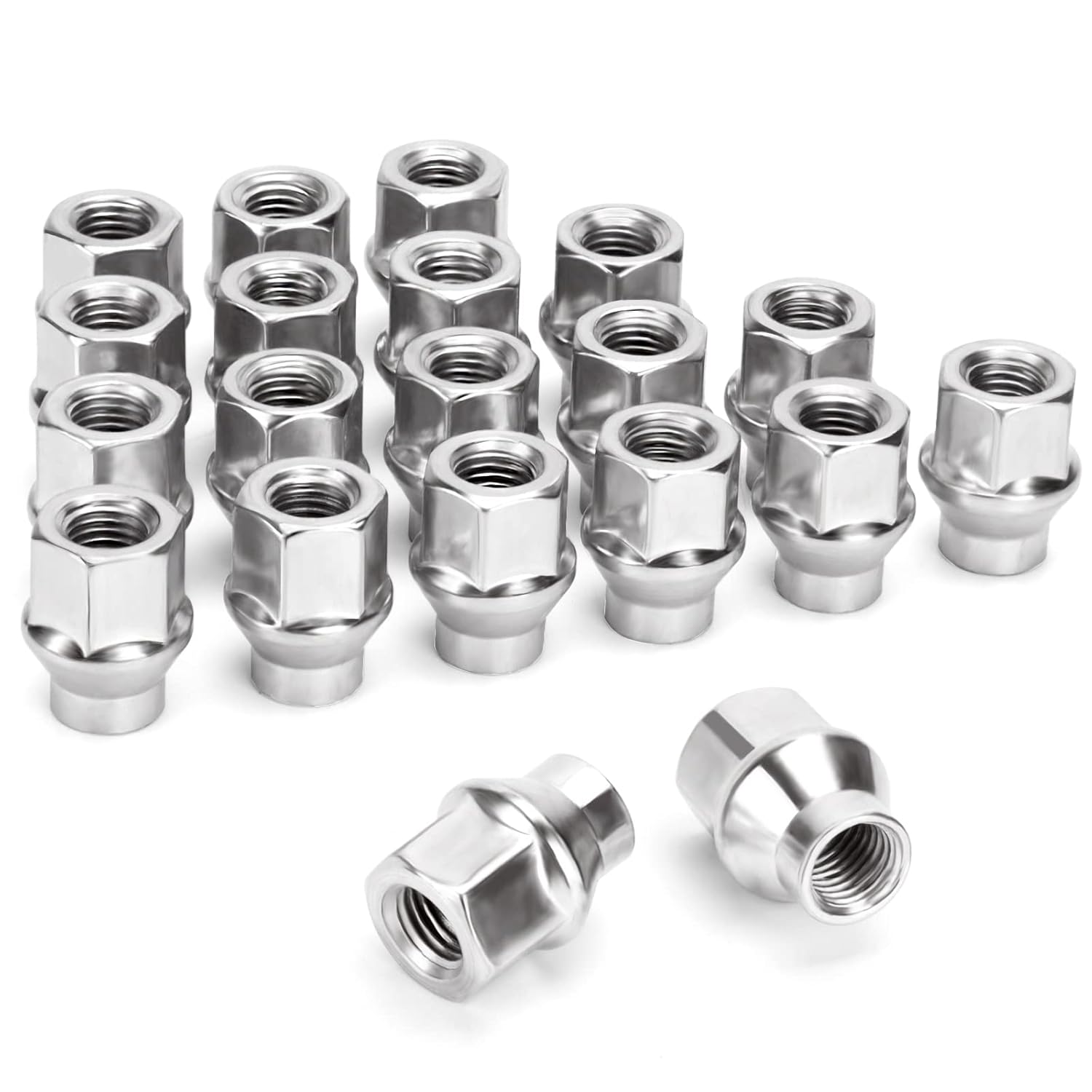 1/220 ET(Extended) 7mm Shank Lug Nuts, dynofit 20pc 1/2 20(28mm Tall