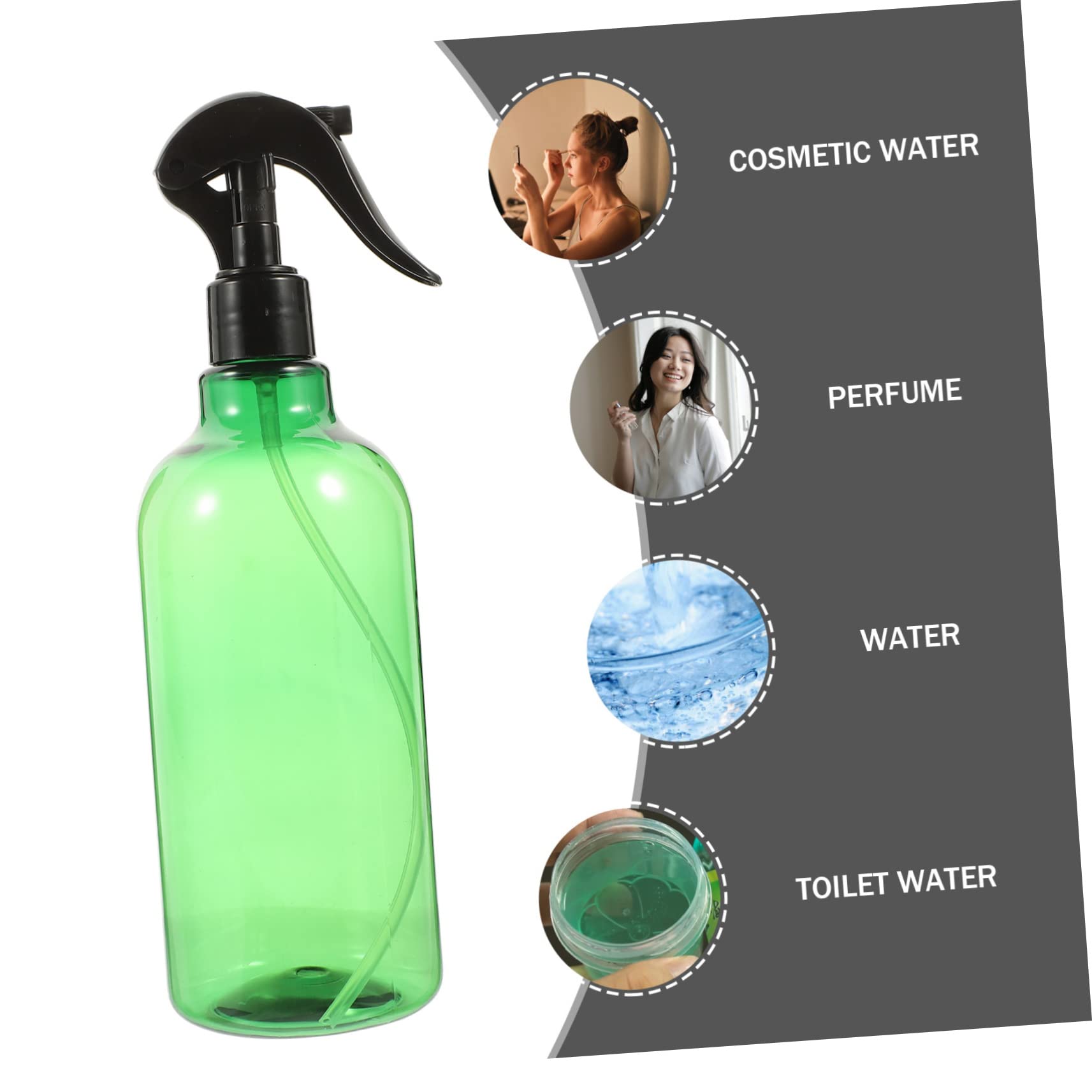 3 Set Bottiglie Spray Vuote Nebulizzatore Fine Mist Per Cosmetici Pratiche E Leggere Per Profumi 3 Pezzi*3
