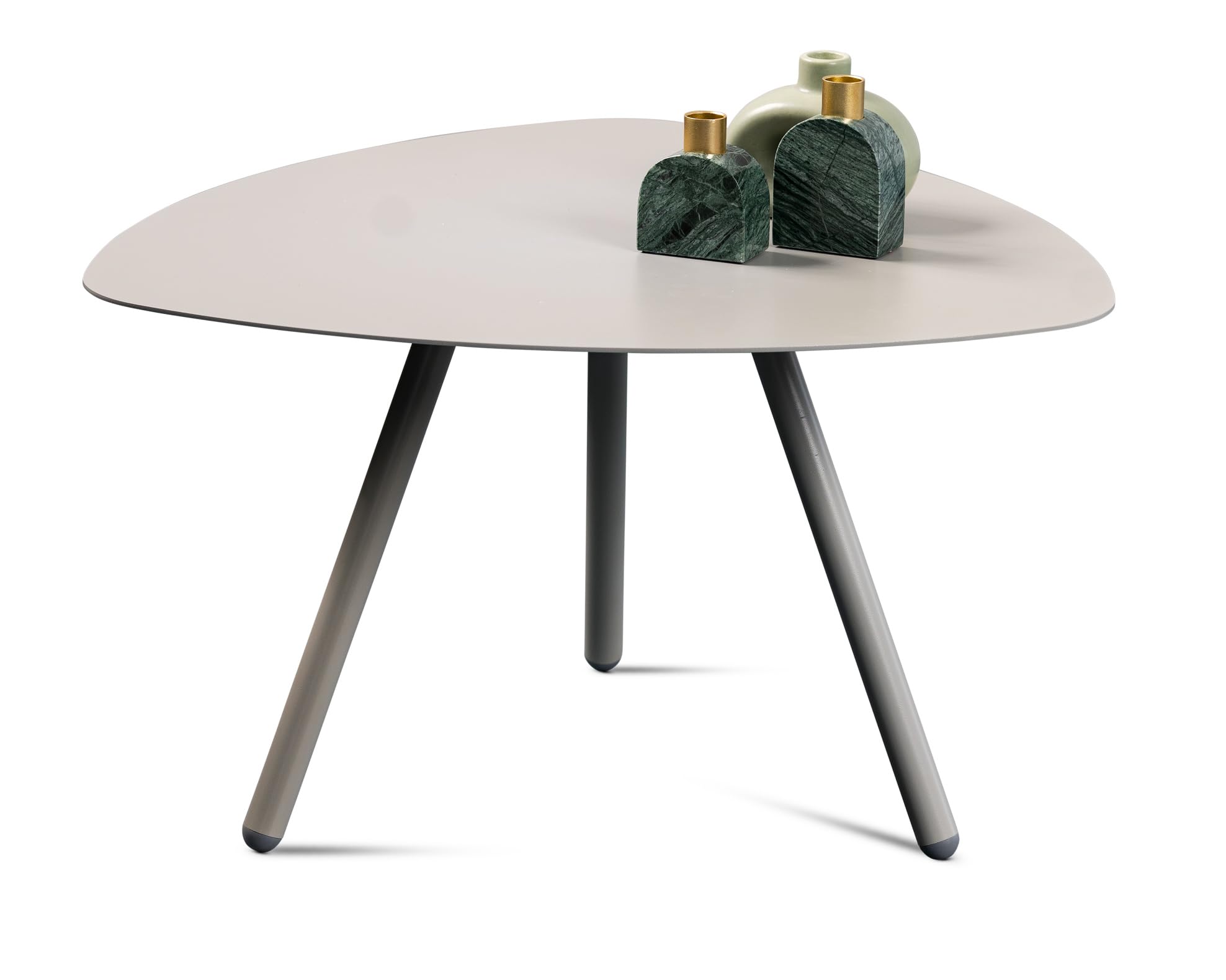 M2 Kollektion Tavolino Mira 3", 60 x 35 x 60 cm, grigio