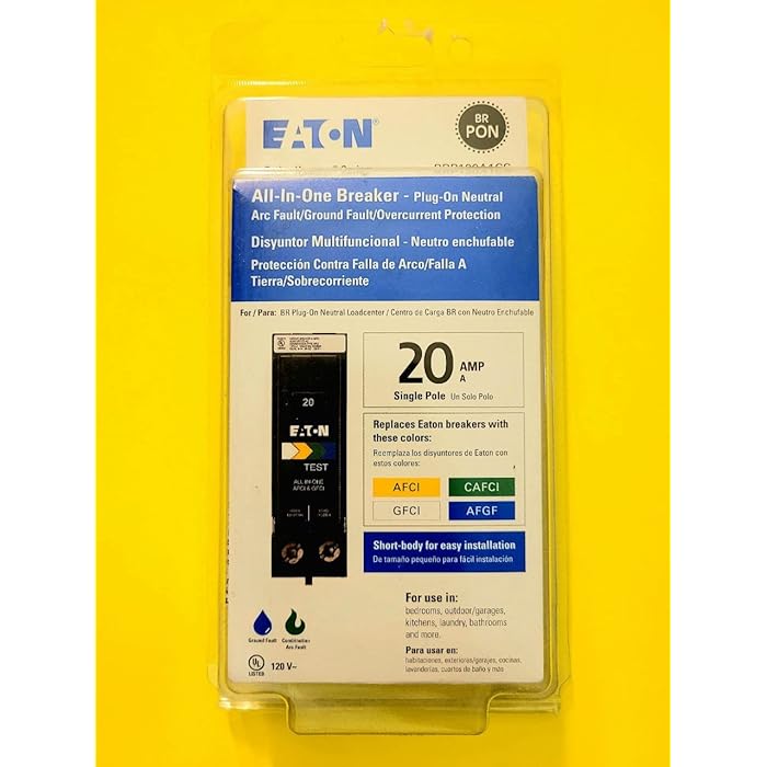 Buy Eaton All In One Breaker Plug On Neutral Arc Fault/Ground Fault