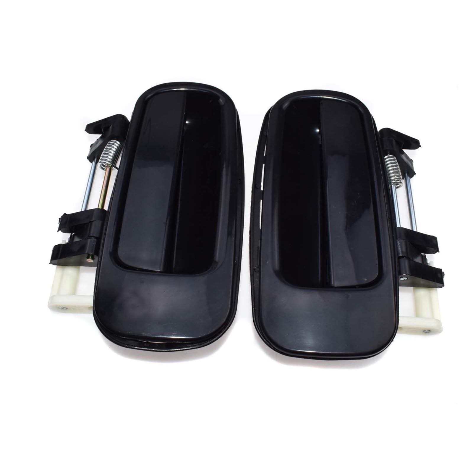 Dbckls Rear Left And Right Vehicle Exterior Outer Door Handle For Toyota For Camry 1992-1996 69220-33020 69210-33010 69240-33010 69230-33010 Black Front Rear Left Right Exterior Door Handle(Rear Left And Right)