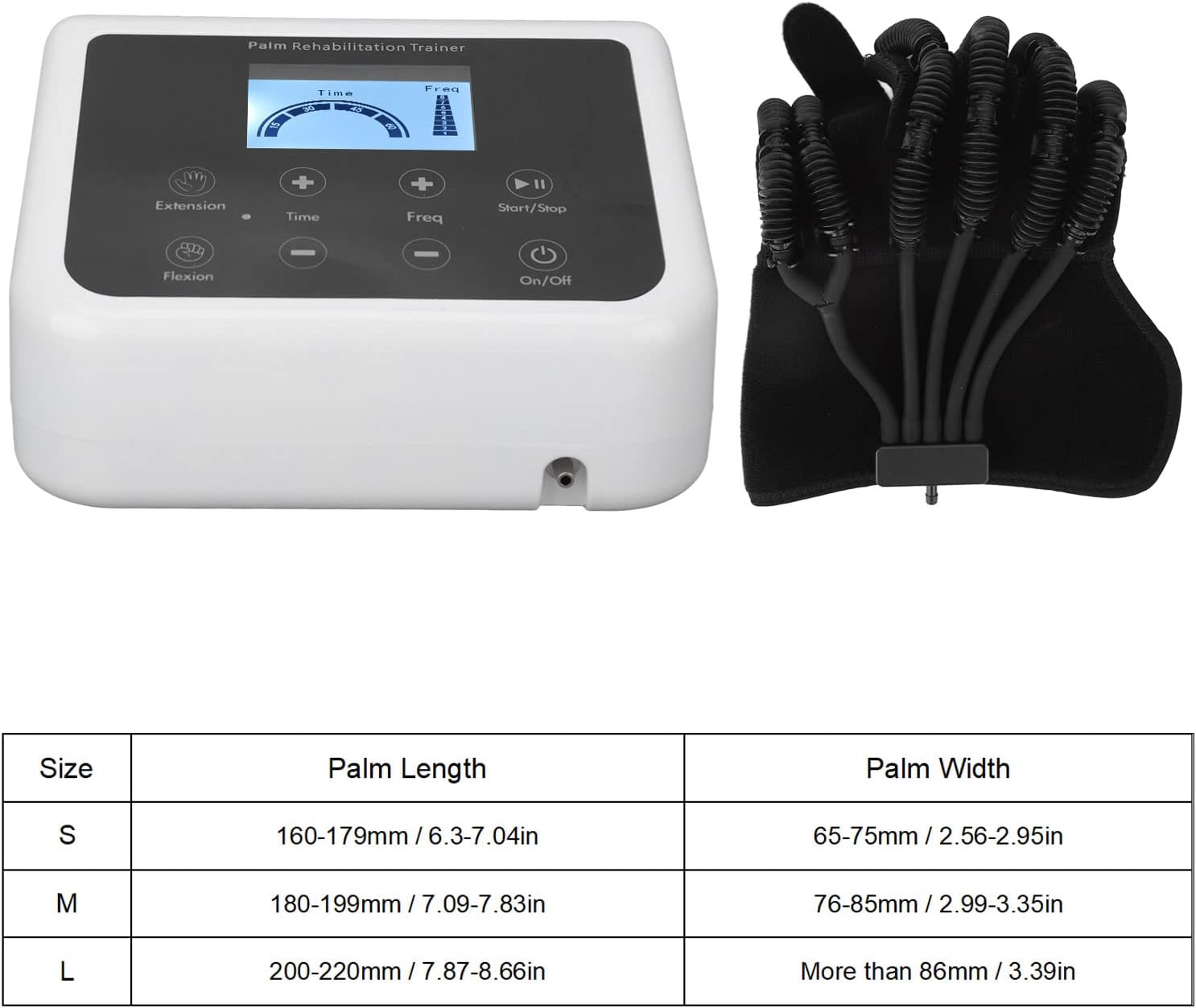 Hand Wrist Rehabilitation Robot, Increase Joint Motion Correct Contraction Stiffness Finger Training Rehabilitation Orthotics Promote Recovery for Hospital Use (S)