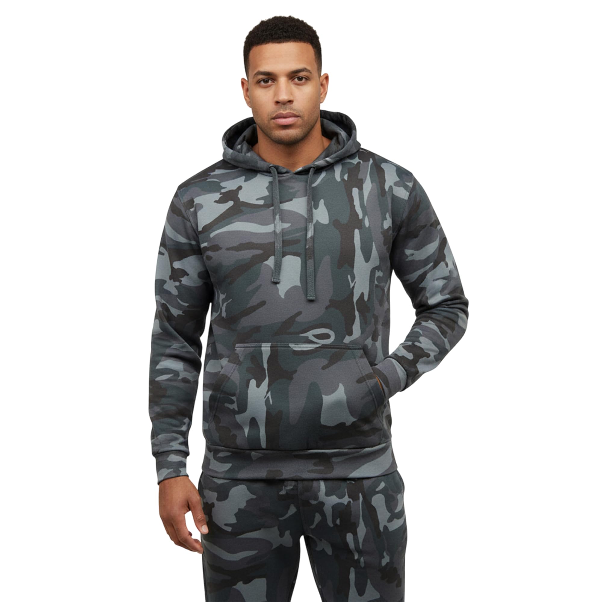 Game Mens Military Army ACU Digital Camouflage Hoodie Camo Pullover Sweatshirt