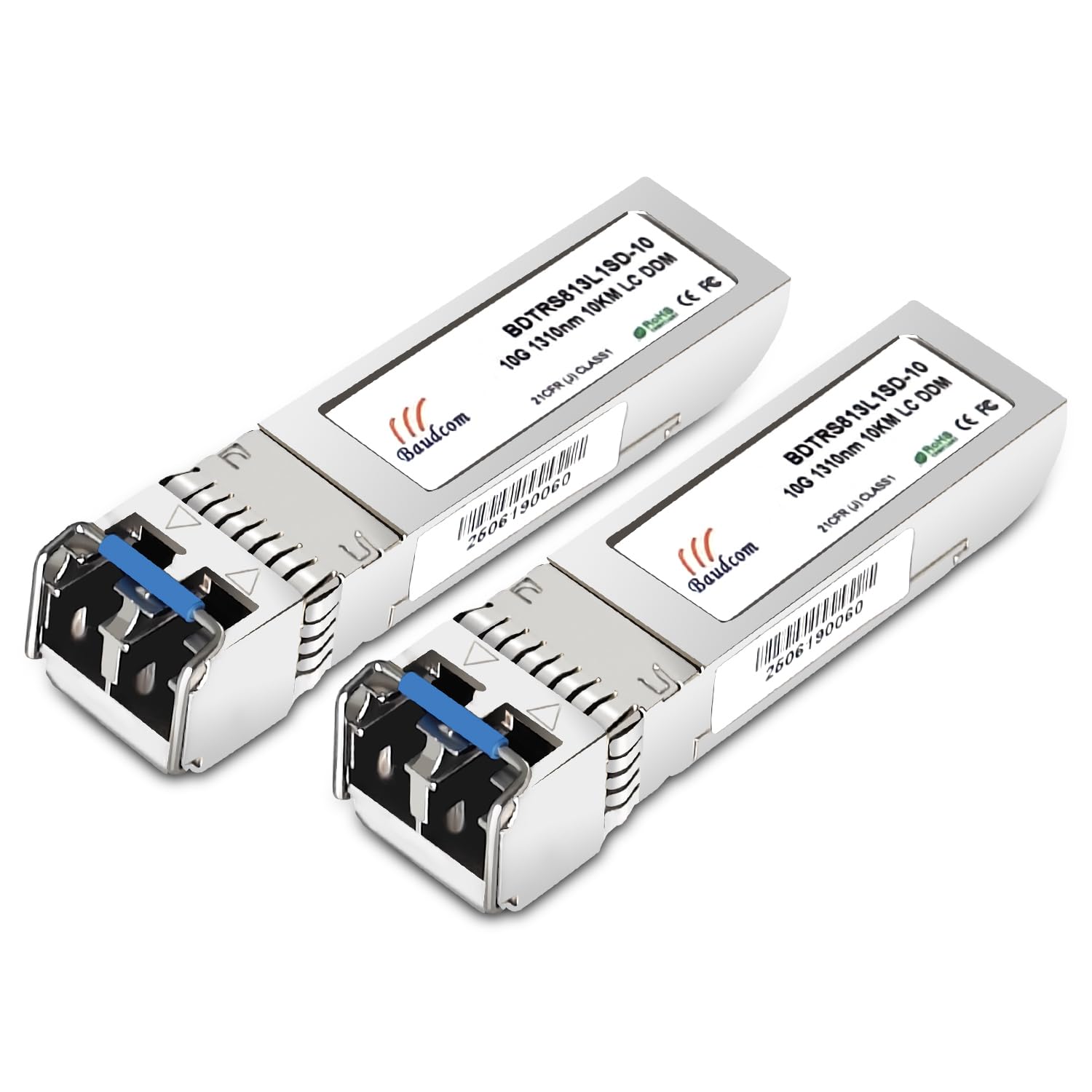 Baudcom 10GBASE-LR SFP+ 10KM Modulo 10G SFP LR Monomodale 2 szt.