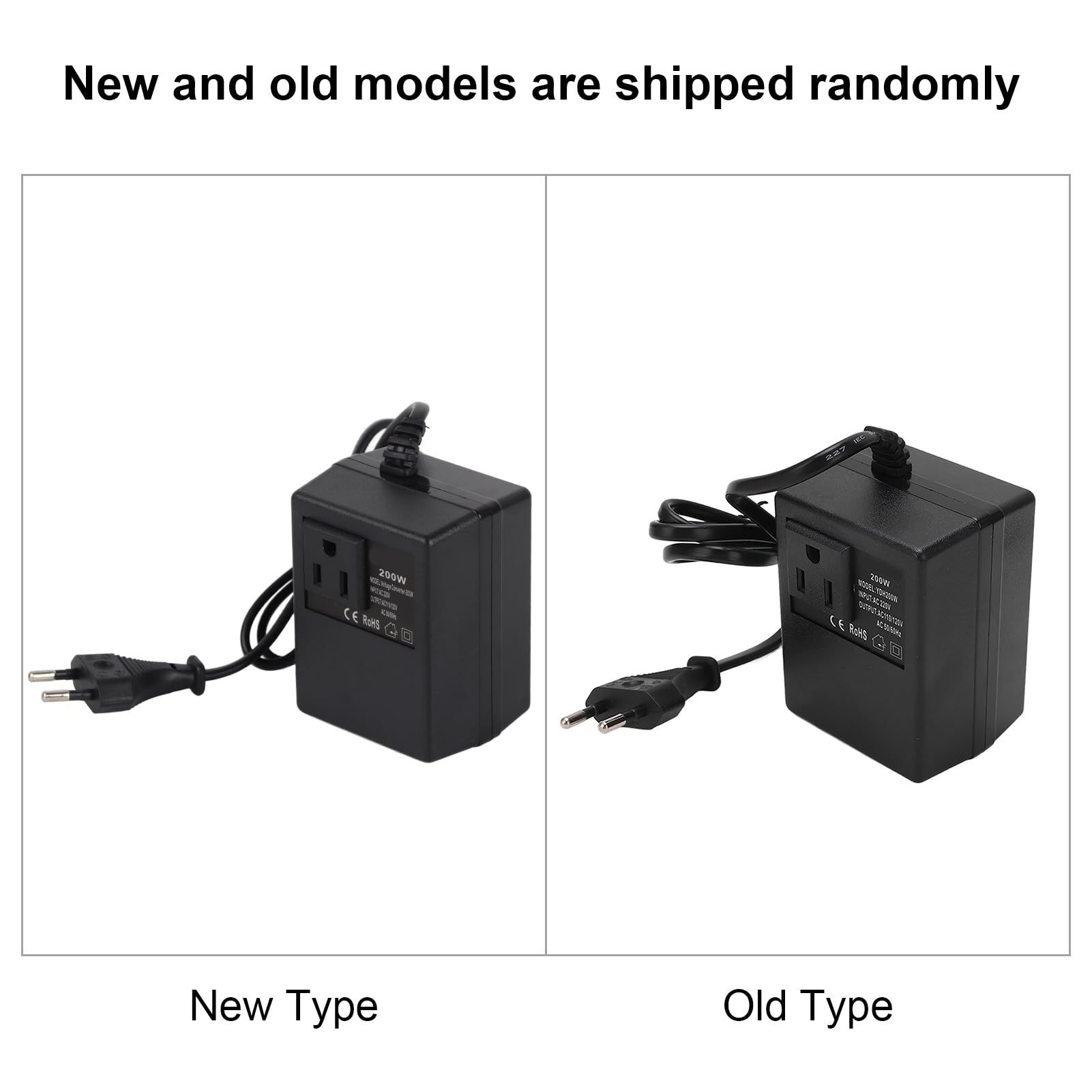 Adaptador de Viaje con Convertidor de Voltaje Versátil para Uso de Enchufe Universal en Europa Australia EE. UU. y Más 200 W