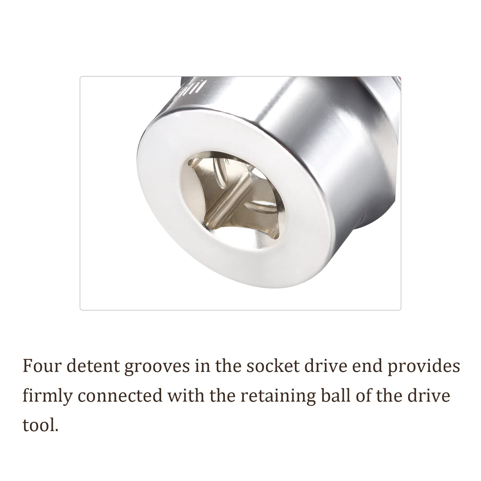 Kozelo 6 Pointe Superficiel Prise - [1/2 Pouce X 17mm] Carré