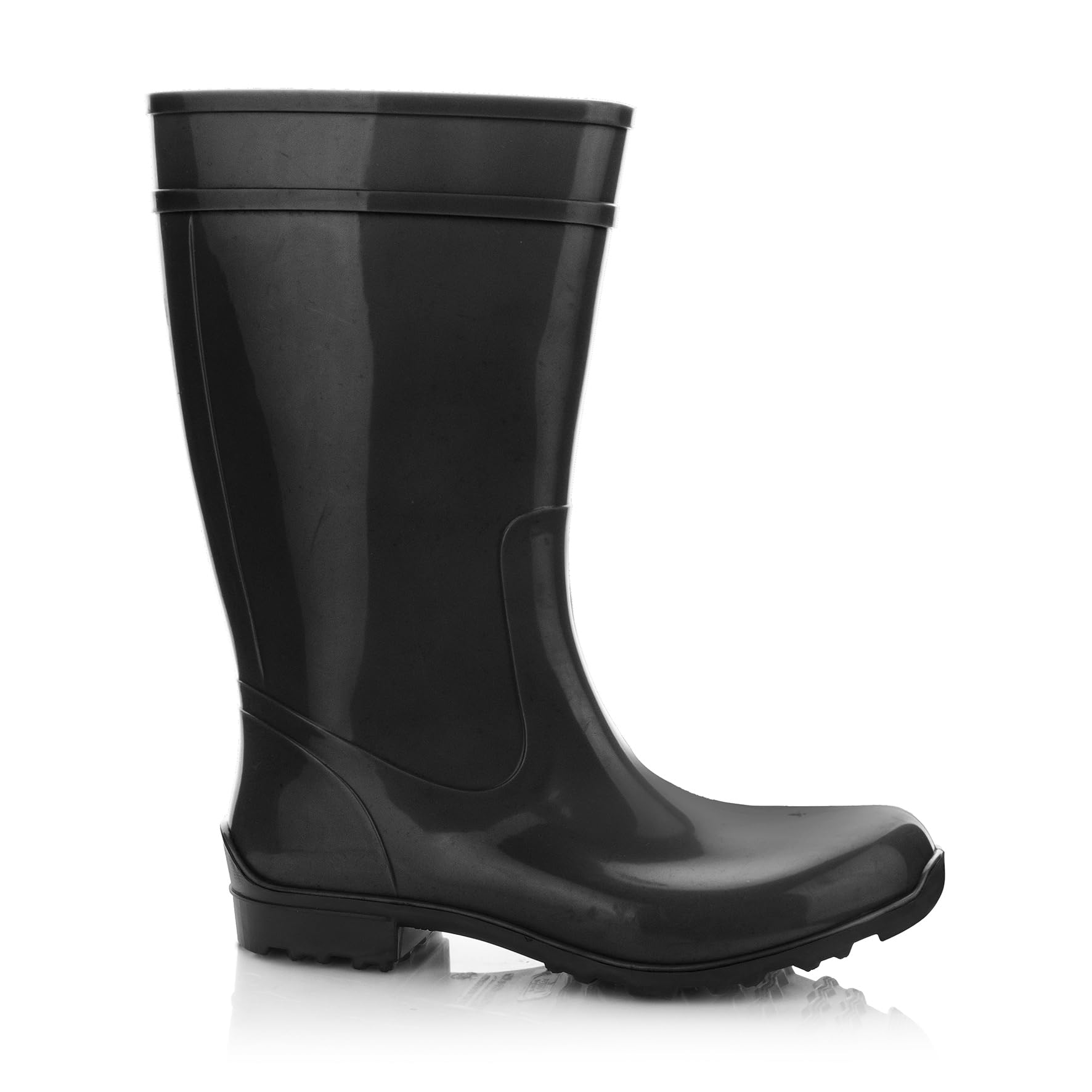 Lemigo Stivali di gomma da donna Impermeabili Stivali alti da pioggia Scarpe da giardino 967 Ilse