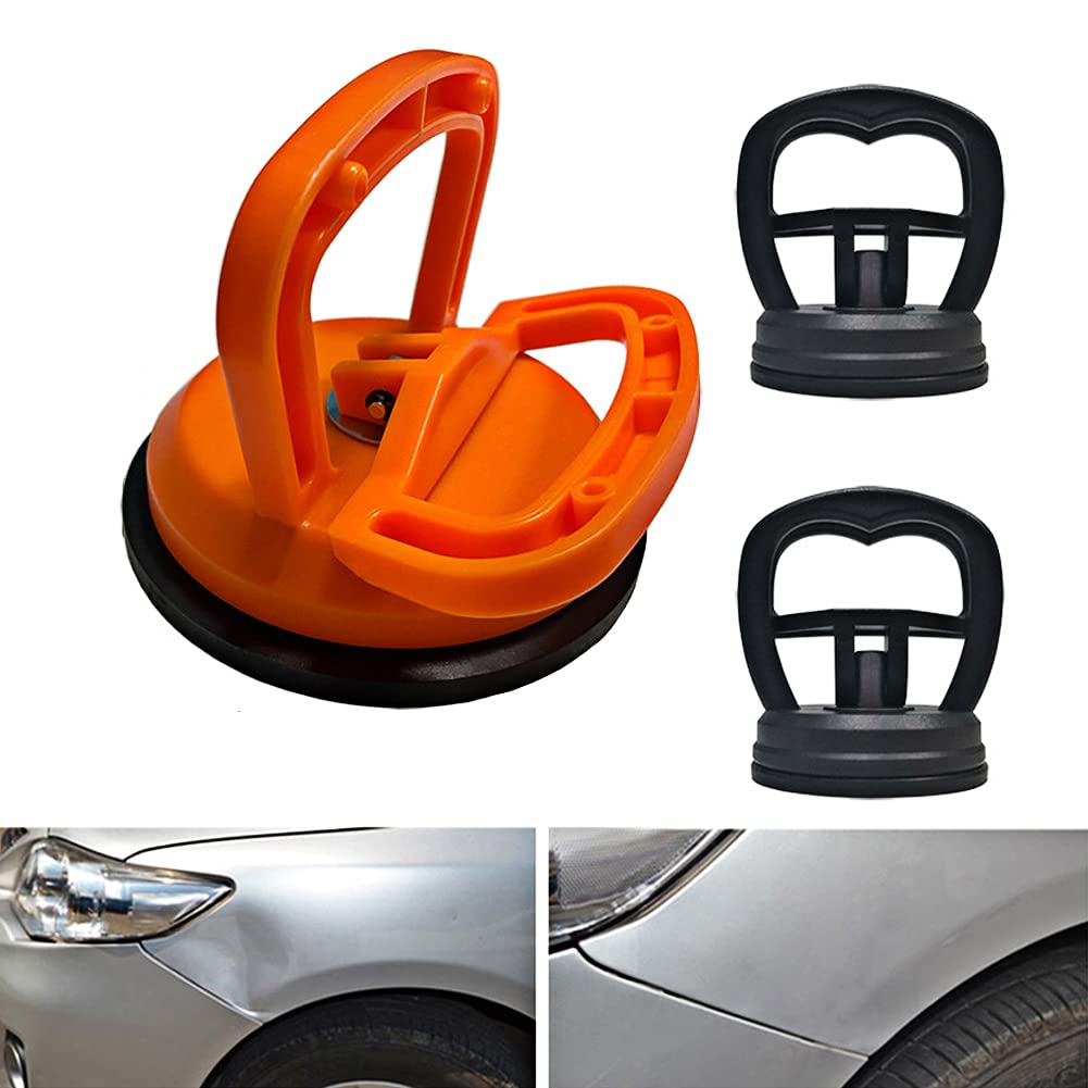 Kit Reparador De Vidrio 3 Piezas De Ventosa Para Extractor De Abolladuras De Automóvil, Kit De Reparación De Abolladuras De Automóvil, Potente Herramienta Para Ventosa Para Sacar Golpes De Carro