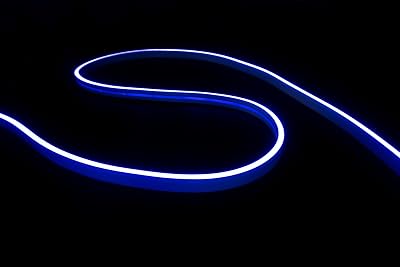 Lumishore Eclipse 2.5 Meter (8.2 ft) LED Neon Flex Strip Light (Blue), Cut to Length, 60-0511-2500