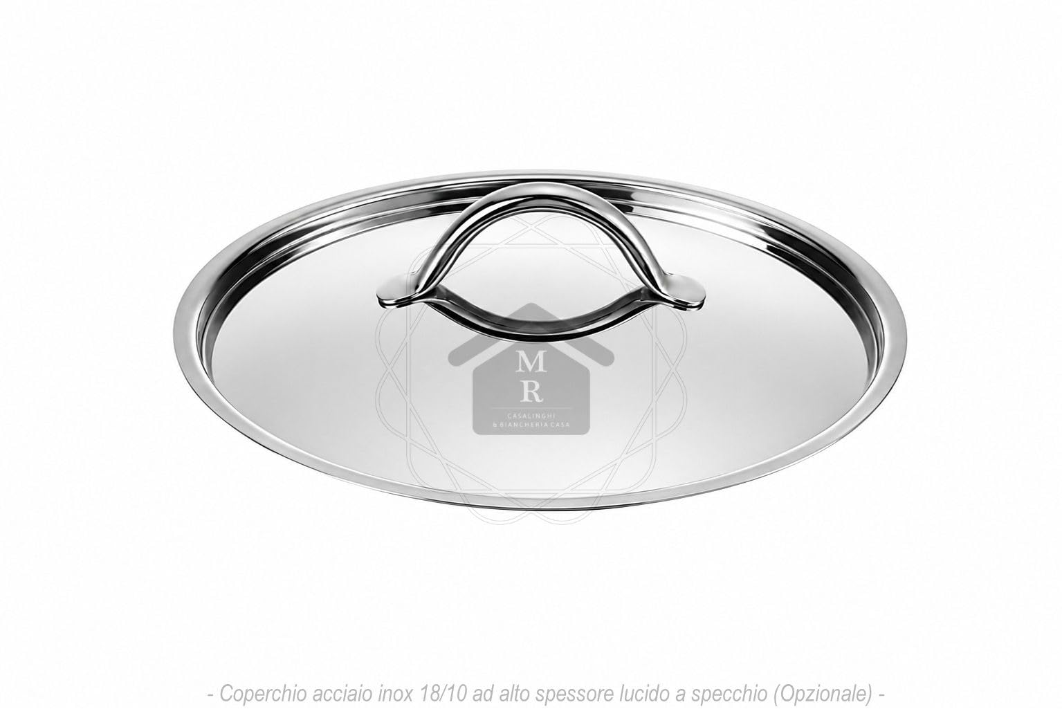 PENTOLE ALTA 1950 MEPRA ACCIAIO INOX 18/10 TRIPLO FONDO INDUZIONE (Pentola alta cm. 28)