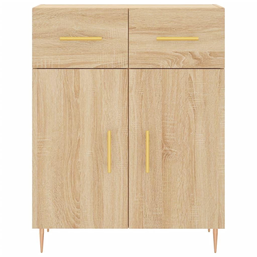 Hothingwell Bufor Sonoma 69,5 x 34 x 90 cm, 3 drzwi, drewno kompozytowe