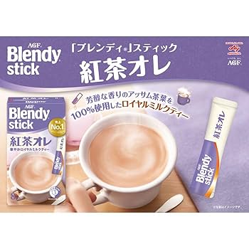 紅茶オレ Amazon.co.jp: AGF ブレンディスティック 紅茶オレ 8本 ×6箱