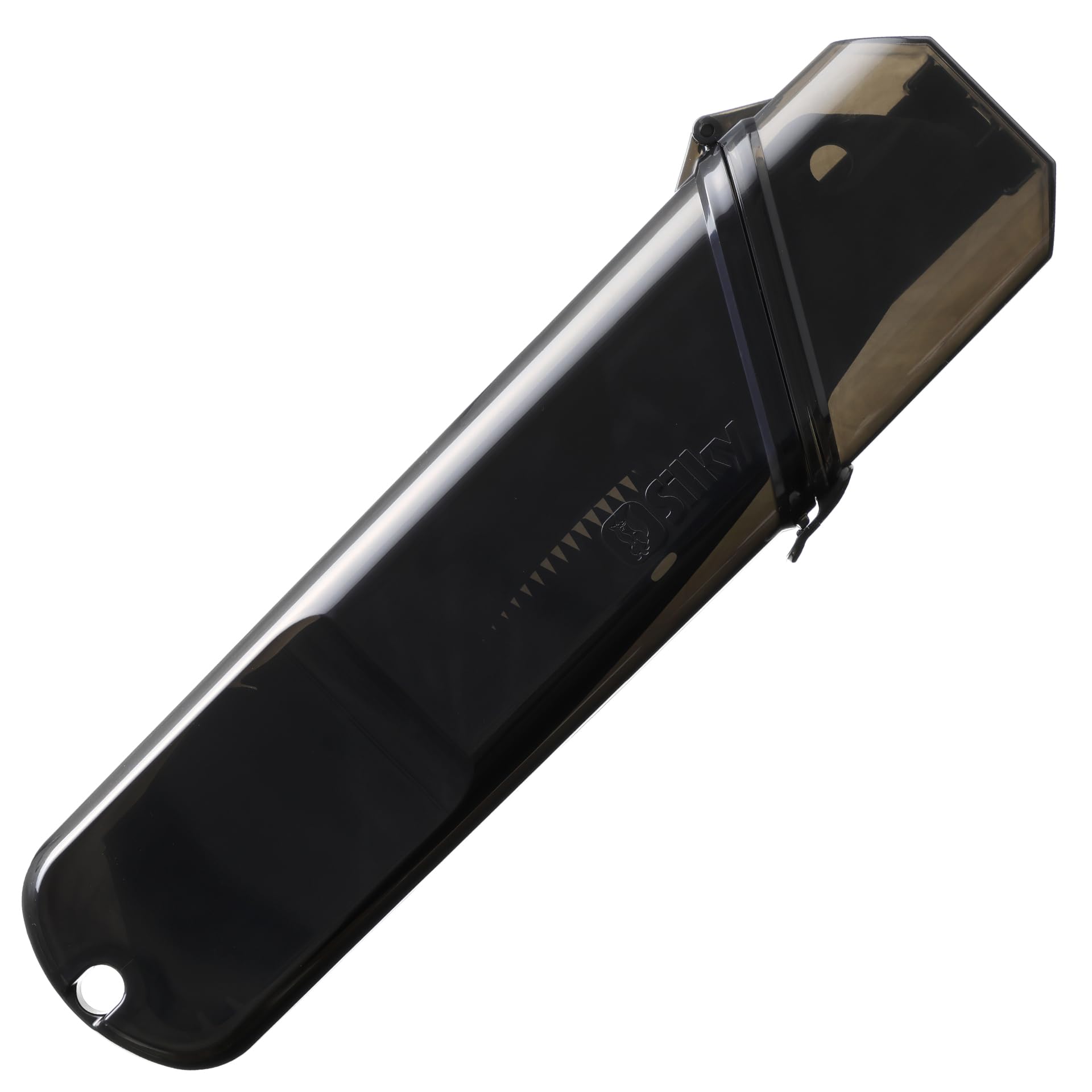 Silky japanische Klappsäge Gomboy Curve Outback „KURO“ - Limited Edition - 240 mm 8 ZpZ gebogene Klinge – Black Oxide Beschichtung – Arbor-Composite-Griff – Outdoor, Bushcraft & Forst