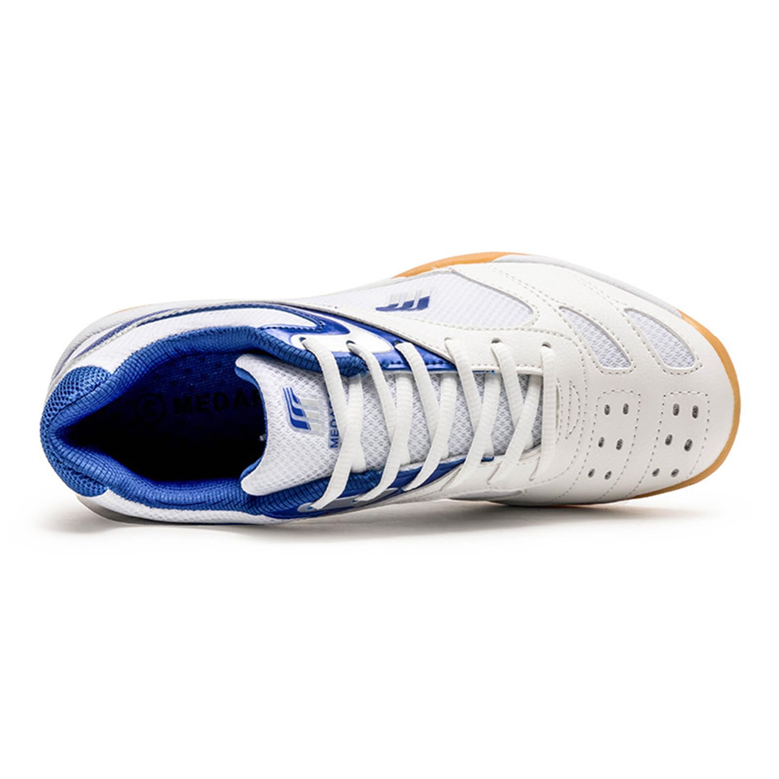 JiuQing Scarpe da Ping Pong da Donna per Uomo Indoor Antiscivolo Traspiranti per L'allenamento di Pickleball da Tennis