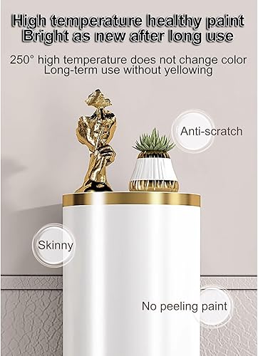 Miniatura 6 de Zapatero giratorio de 360 de 7 niveles sin puerta, estante redondo para zapatos, organizador de zapatos moderno y alto para entrada, dormitorio,